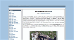 Desktop Screenshot of fellfarben.kitticat.de